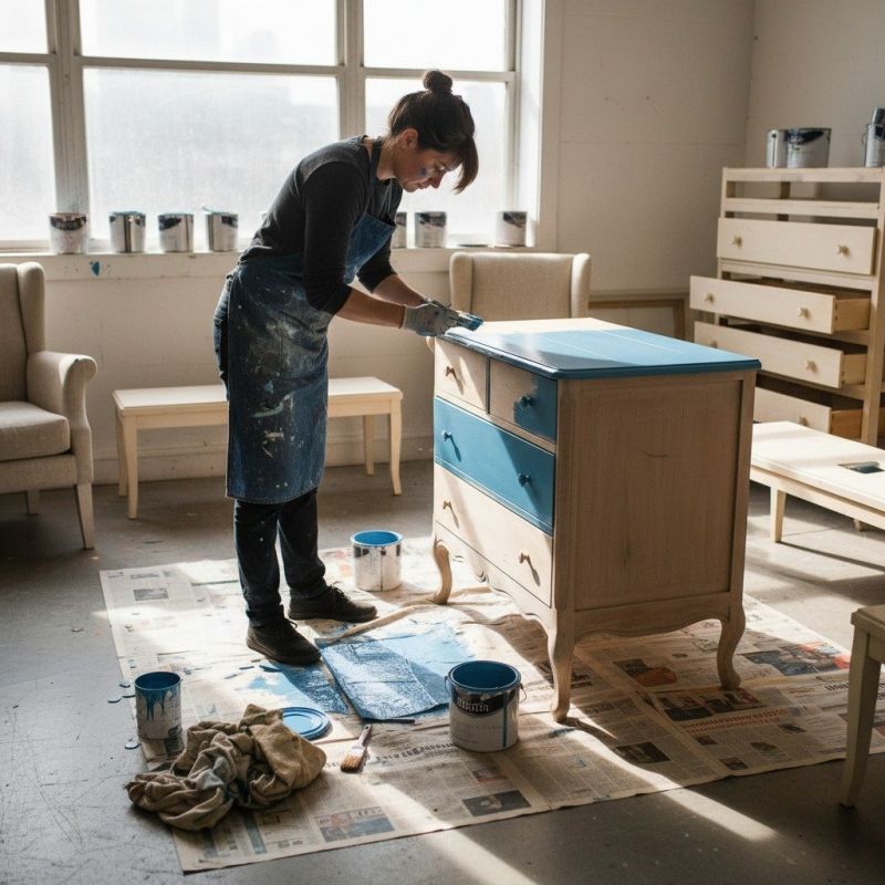 Metal Gate Painting detail