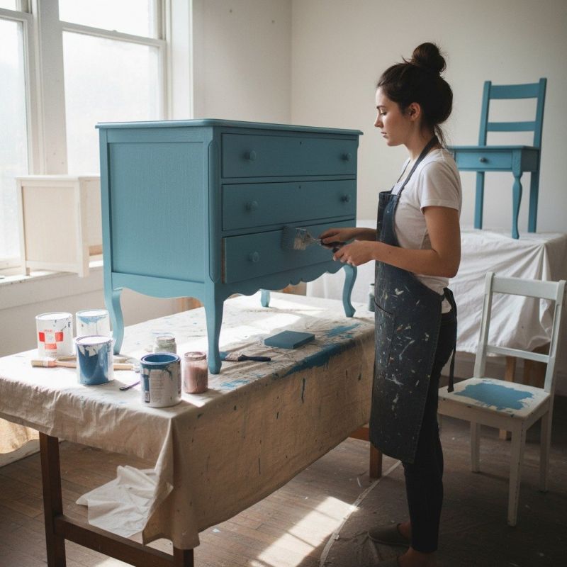 Metal Gate Painting detail