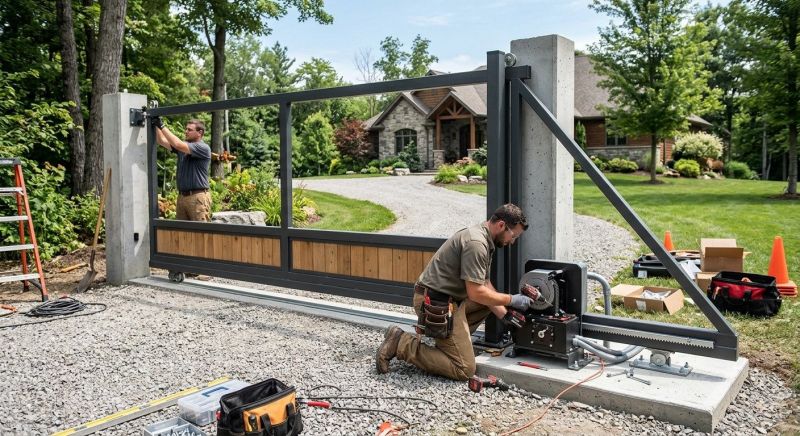 Metal Gate Painting Service