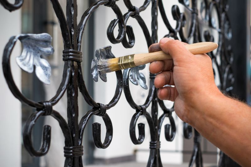 Local Metal Gate Painting pros at work